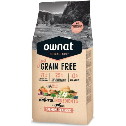 OWNAT JUST GF SALMON&SEAFOOD (DOG) 14 KG